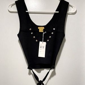 Comfortable Two piece stretchy shorts set Size: Medium Color: Black